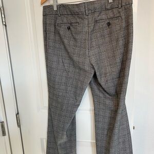 Gray black Plaid Trousers